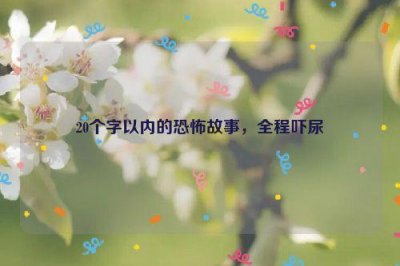 ​20个字以内的恐怖故事，全程吓尿